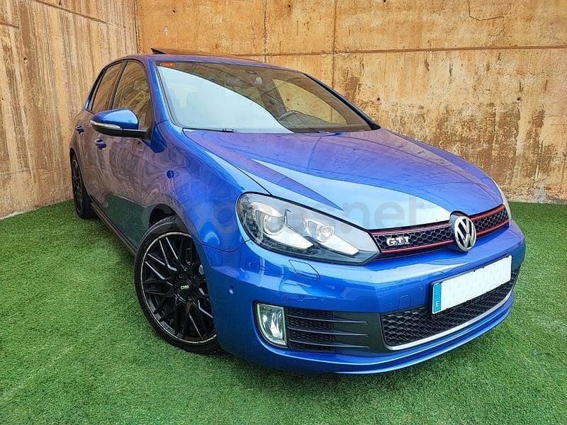 Usado VW Golf VII GTI 210 CV (154 kW) 2012 Azul Berlina