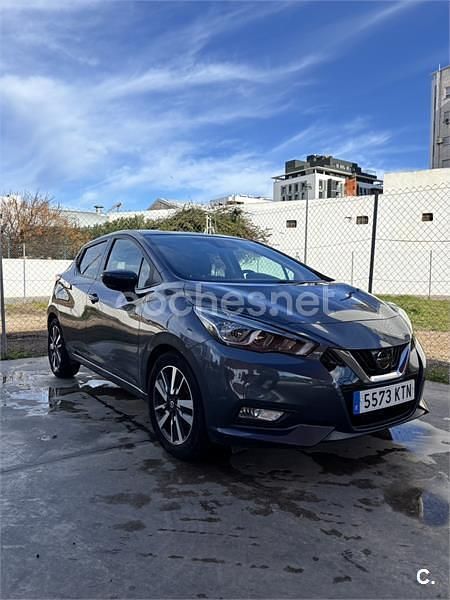 Usado Nissan Micra N-Connecta 100 CV (73 kW) 2019 Gris / plata Berlina