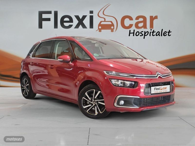 Rojo Usado 2018 Citroën C4 Picasso Feel Monovolumen | 17.490 € (Un poco caro) - Imagen 1/4