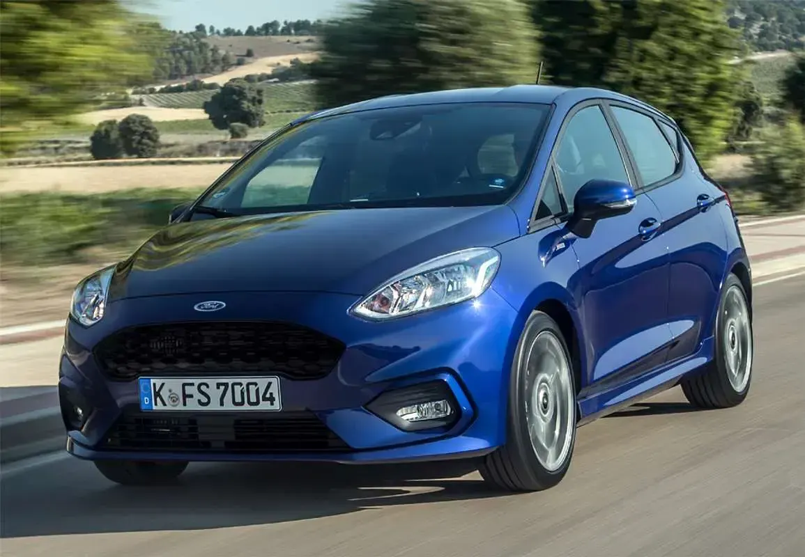 Usado Ford Fiesta ST-Line X 125 CV (91 kW) 2022 Gris Utilitario