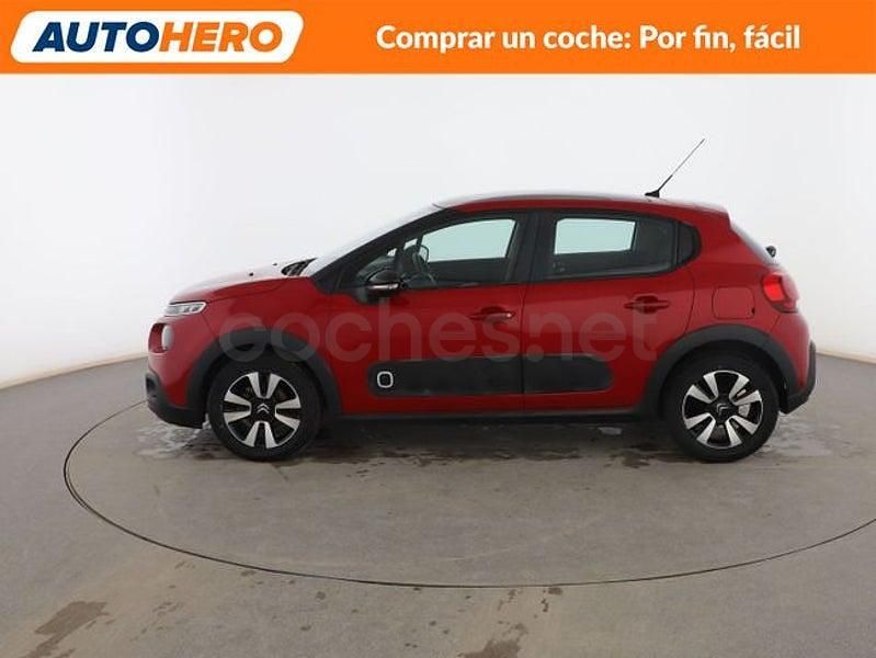 Usado Citroën C3 Feel 82 CV (60 kW) 2018 Rojo Utilitario