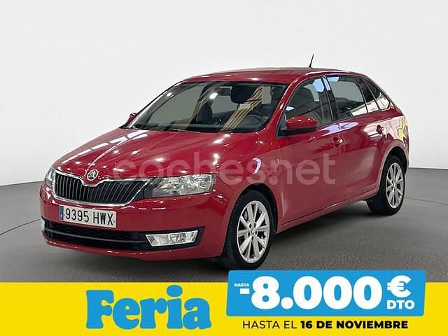 Rojo Usado 2014 Skoda Rapid Ambition Utilitario | 10.800 € (Precio justo) - Imagen 1/4