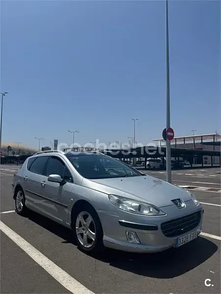 Usado Peugeot 407 Sport 136 CV (100 kW) 2007 Gris / plata Familiar