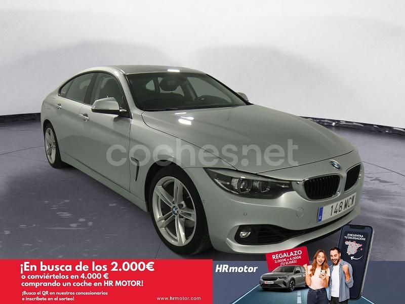Gris / plata Usado 2018 BMW 420 Gran Coupé Coupe | 27.990 € (Un poco caro) - Imagen 1/4