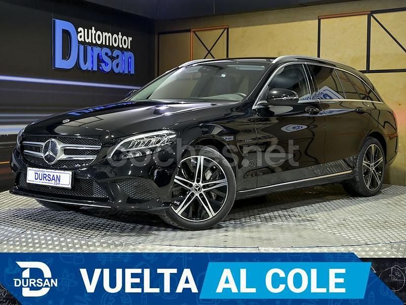Negro Usado 2020 Mercedes C300e Familiar | 29.990 € (Precio justo) - Imagen 1/4
