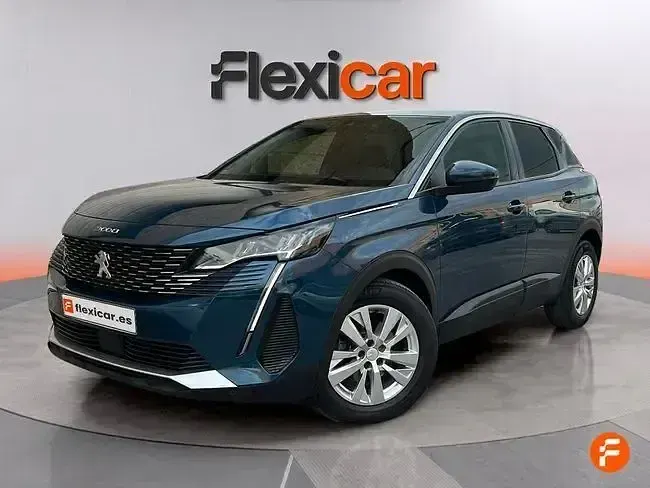 Usado Peugeot 3008 Active 130 CV (95 kW) 2021 Azul SUV