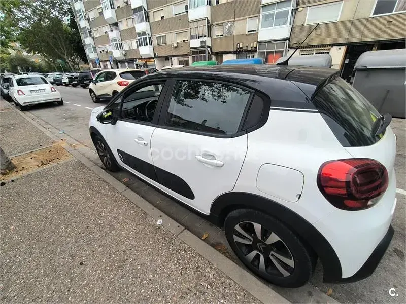 Usado Citroën C3 Feel 82 CV (60 kW) 2018 Blanco Utilitario