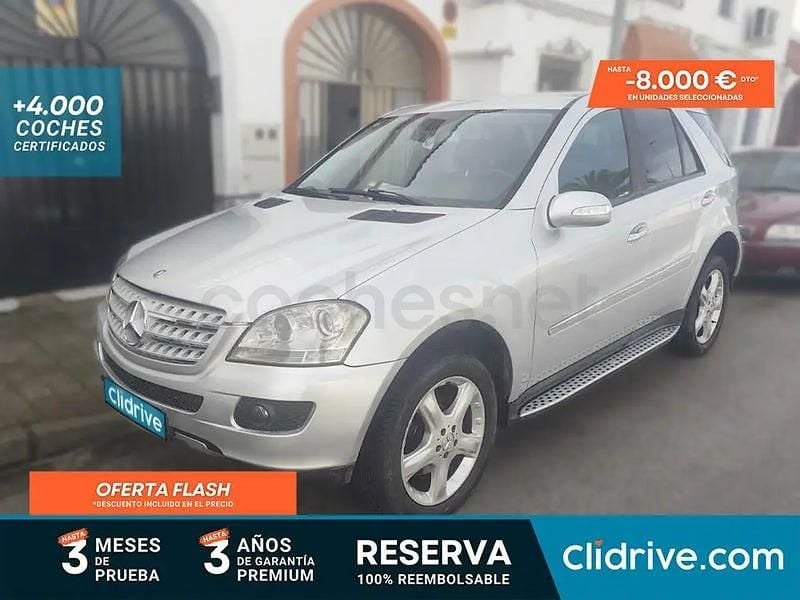 Usado Mercedes ML300 190 CV (139 kW) 2007 Gris / plata SUV