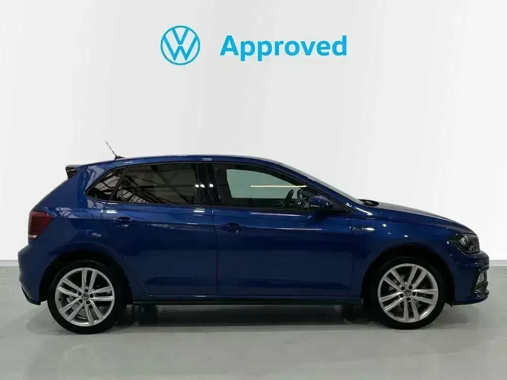 Używany VW Polo R-line 110 KM (80 kW) 2021 Niebieski Hatchback