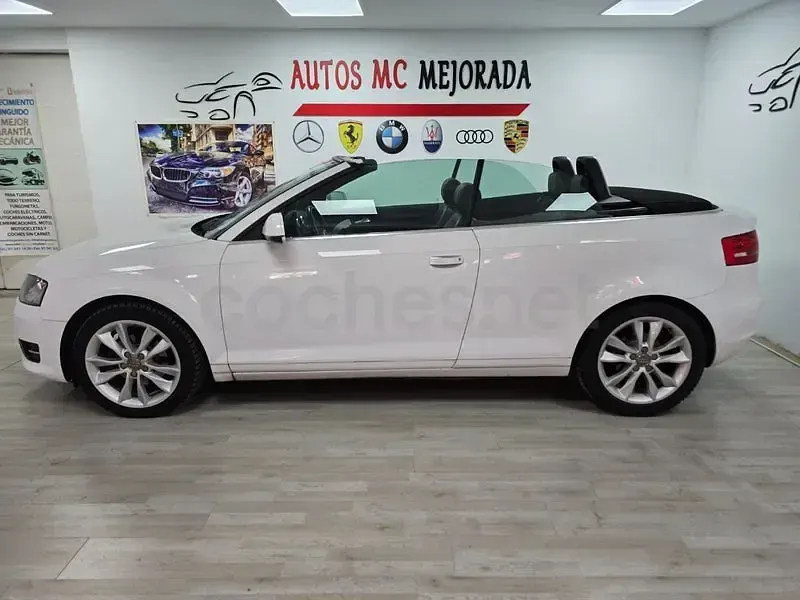 Usado Audi A3 Cabriolet Ambition 105 CV (77 kW) 2011 Blanco Descapotable
