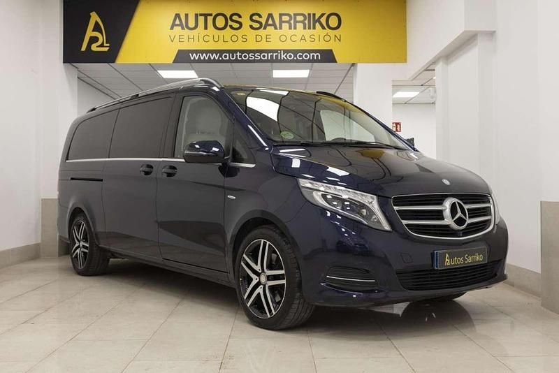 Azul Usado 2016 Mercedes V250 Avantgarde Monovolumen | 45.900 € (Caro) - Imagen 1/4
