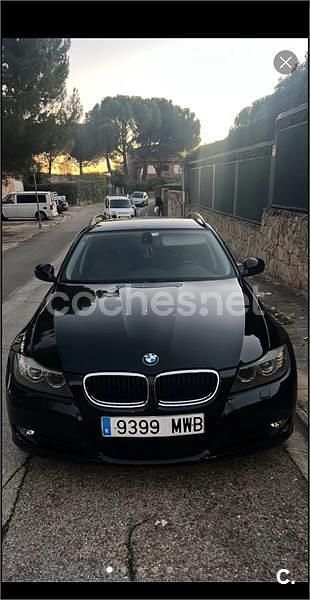Usado BMW 320 170 CV (125 kW) 2008 Negro Familiar