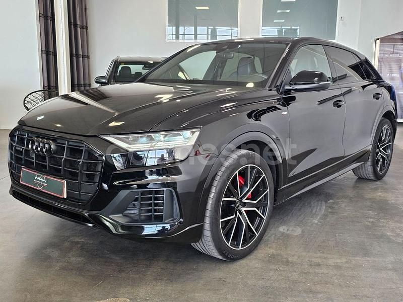 Usado Audi Q8 S-Line 286 CV (210 kW) 2020 Negro SUV