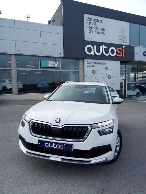 Blanco Usado 2021 Skoda Kamiq Ambition SUV | 16.900 € (Precio justo) - Imagen 1/4
