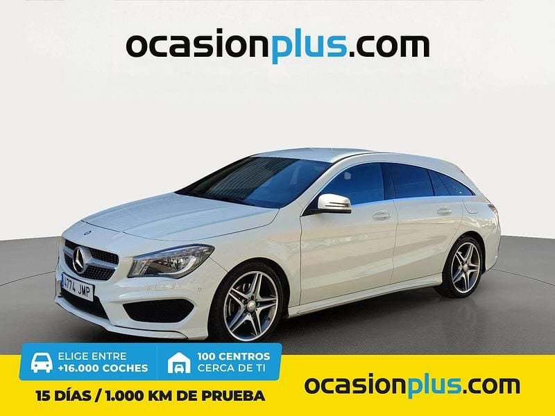 Blanco Usado 2016 Mercedes CLA200 AMG line Familiar | 18.190 € (Buen precio) - Imagen 1/4