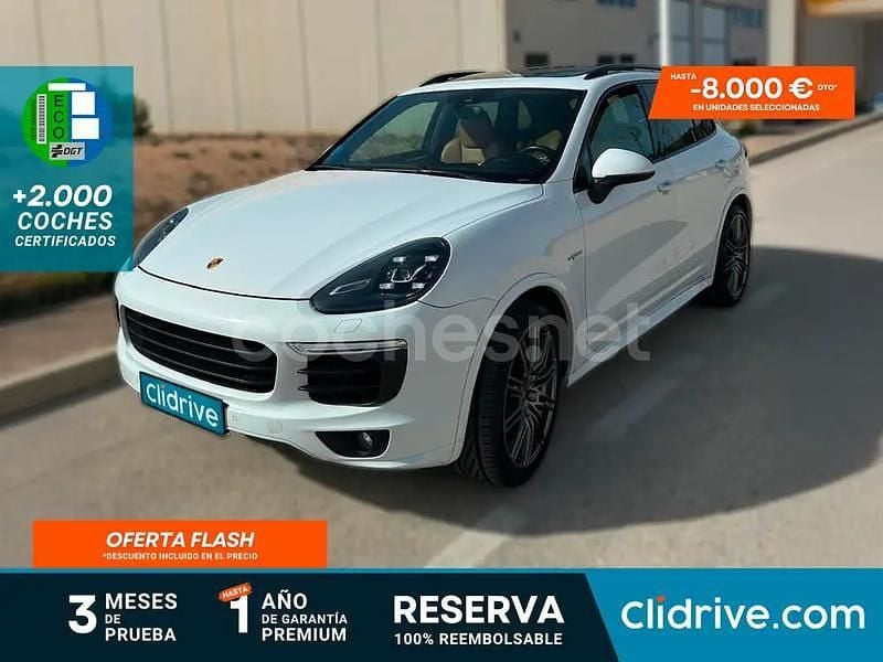Blanco Usado 2016 Porsche Cayenne S SUV | 30.790 € (Buen precio) - Imagen 1/4