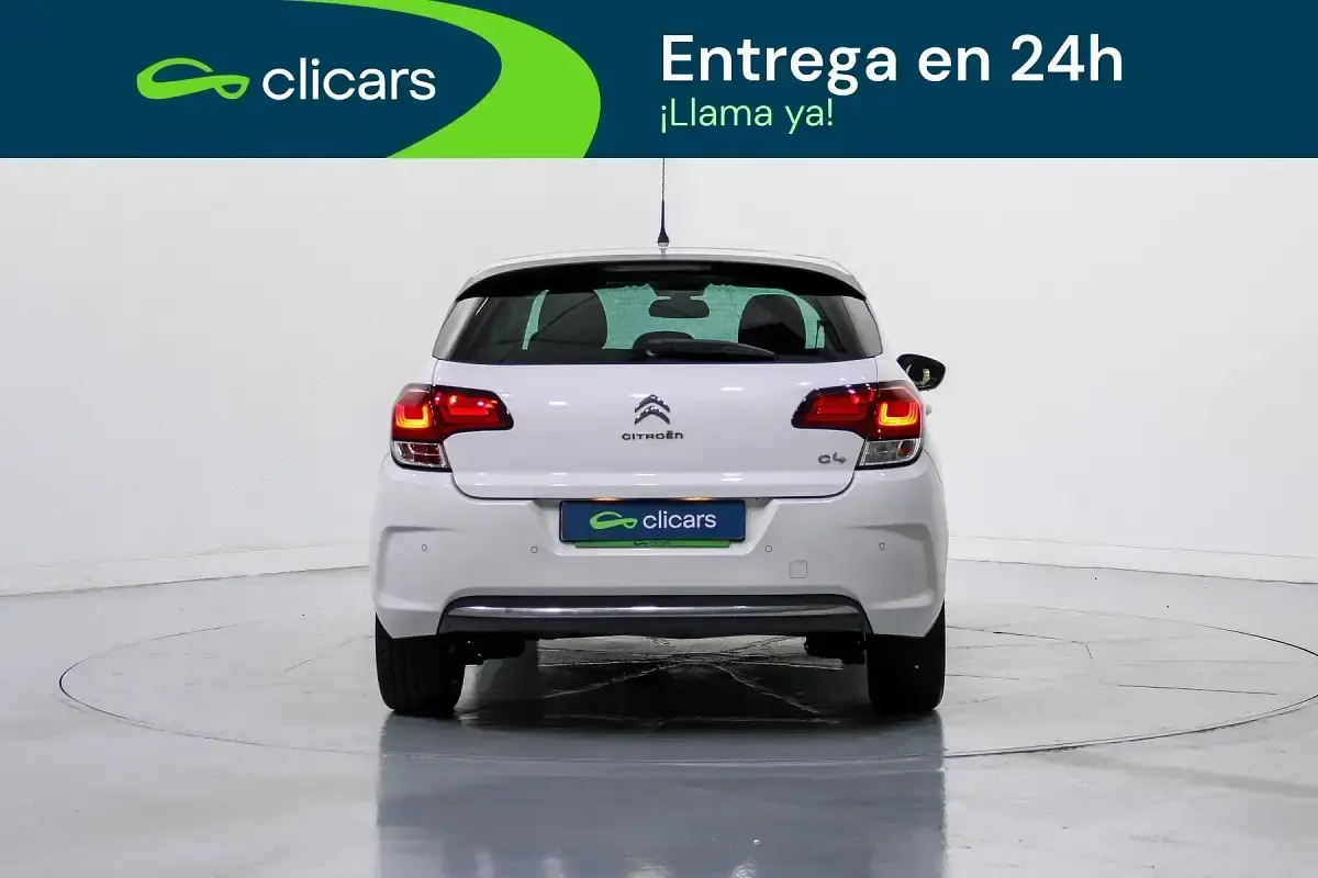 Usado Citroën C4 Feel 110 CV (80 kW) 2016 Blanco Berlina