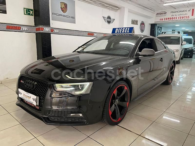 Negro Usado 2013 Audi A5 S-Line Coupe | 15.295 € (Precio justo) - Imagen 1/4