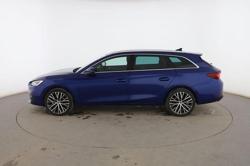 Usado Seat Leon XCELLENCE 150 CV (110 kW) 2020 Azul Familiar