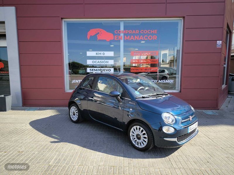 Azul Usado 2021 Fiat 500 Dolcevita Utilitario | 13.450 € (Caro) - Imagen 1/4