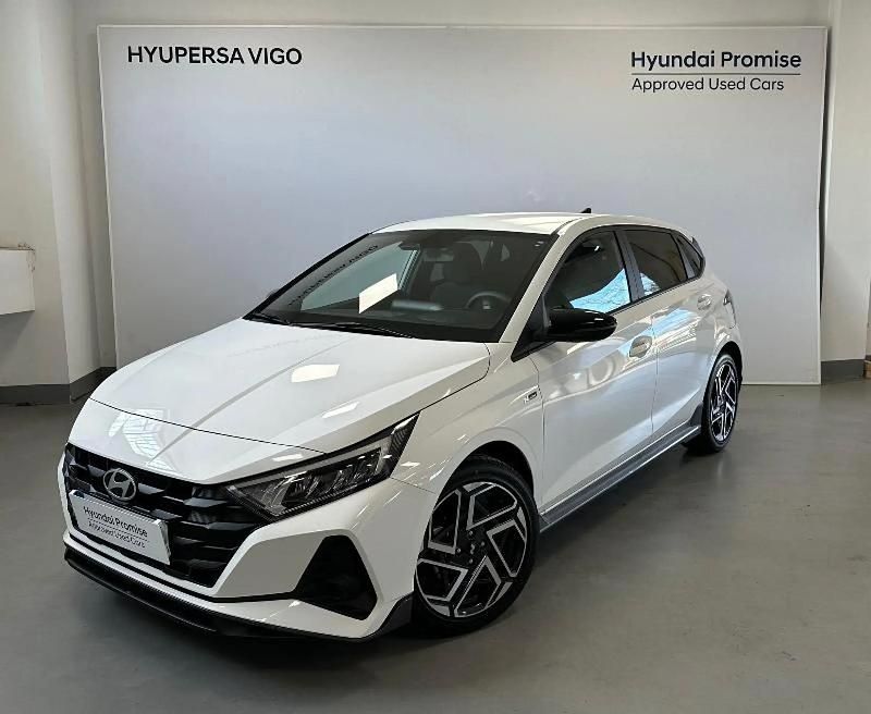 Usado Hyundai i20 N Line 100 CV (73 kW) 2025 Blanco