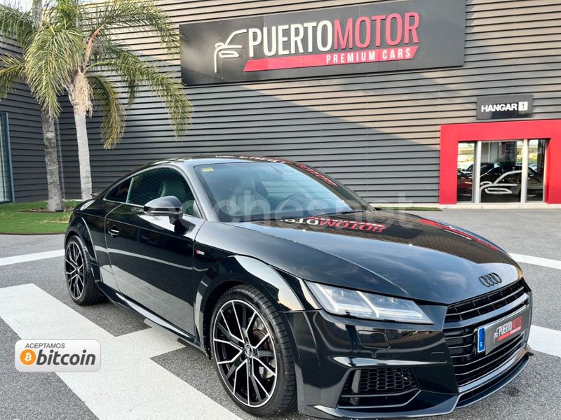 Negro Usado 2016 Audi TTS S-Line Coupe | 29.990 € - Imagen 1/4