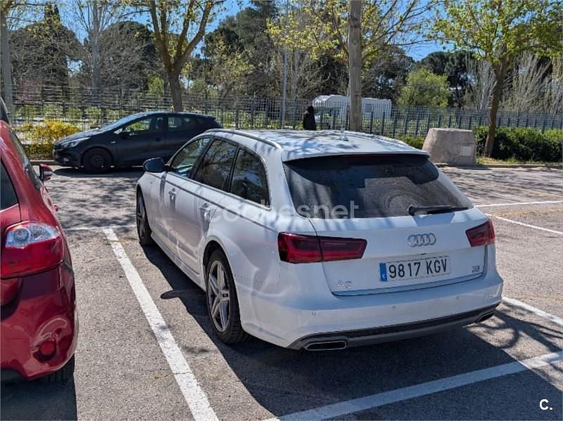 Usado Audi A6 190 CV (139 kW) 2018 Blanco Familiar