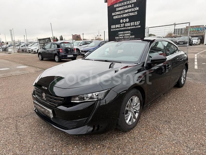 Usado Peugeot 508 Business-Line 130 CV (95 kW) 2020 Negro Berlina