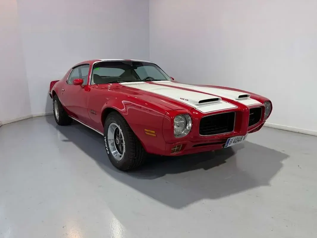 Usado Pontiac Firebird 349 CV (256 kW) 1973 Rojo Coupe