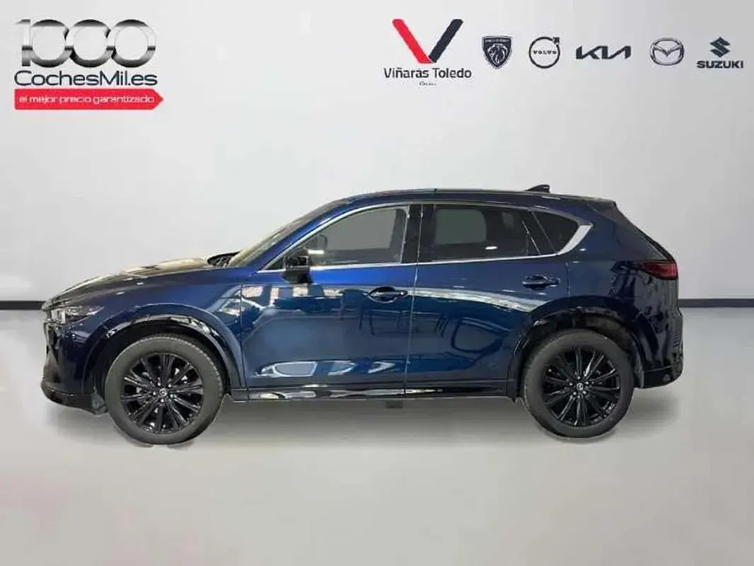 Usado Mazda CX-5 Homura-Line 184 CV (135 kW) 2024 Azul SUV