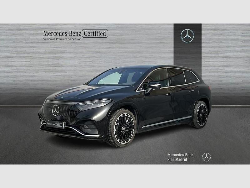 Usado Mercedes EQS580 AMG line 400 kW (544 CV) 2023 Negro SUV