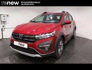 Rojo Usado 2021 Dacia Sandero Comfort Utilitario | 14.327 € (Precio justo) - Imagen 1/4