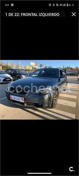 Usado BMW 530 218 CV (160 kW) 2006 Gris / plata Berlina