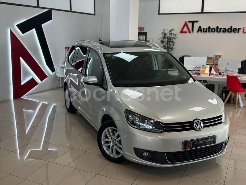 Gris Usado 2012 VW Touran Advance Monovolumen | 10.250 € (Precio justo) - Imagen 1/4