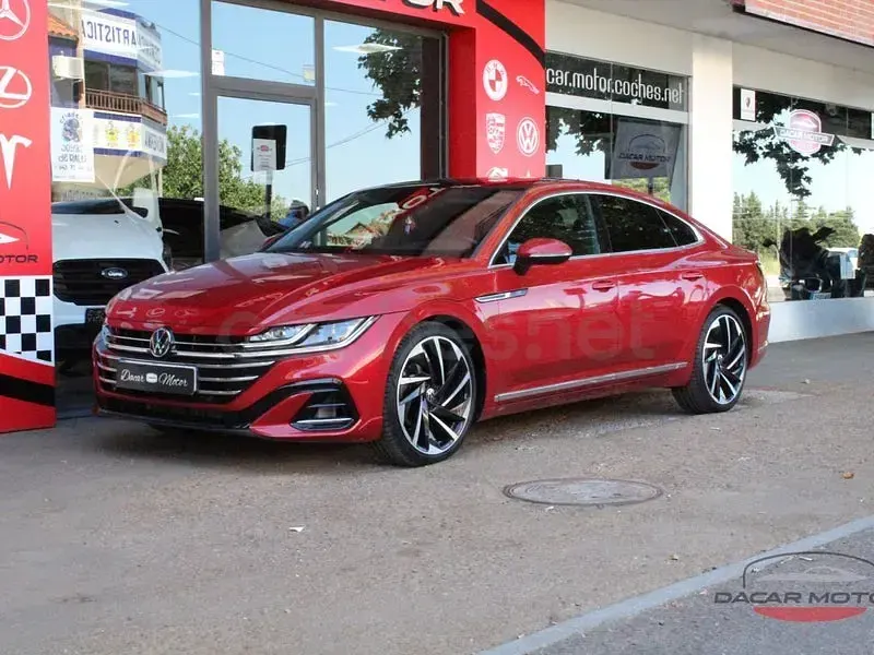 Usado VW Arteon R-line 190 CV (139 kW) 2020 Rojo Berlina