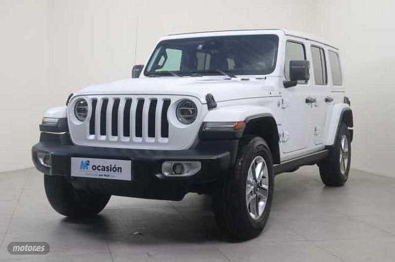 Usado Jeep Wrangler Sahara 200 CV (147 kW) 2020 Blanco SUV
