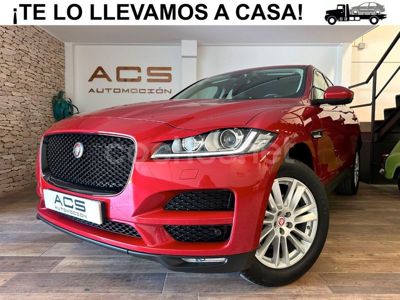 Granate Usado 2018 Jaguar F-Pace Prestige SUV | 23.990 € (Precio justo) - Imagen 1/3
