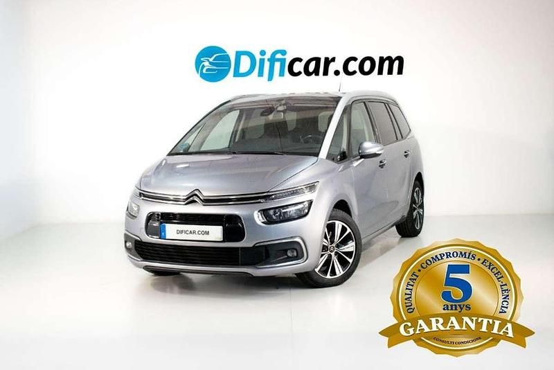Gris Usado 2017 Citroën Grand C4 Picasso Feel Monovolumen | 14.990 € (Caro) - Imagen 1/4