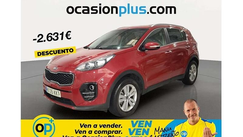 Brugt Kia Sportage 132 HK (97 kW) 2018 Rød SUV