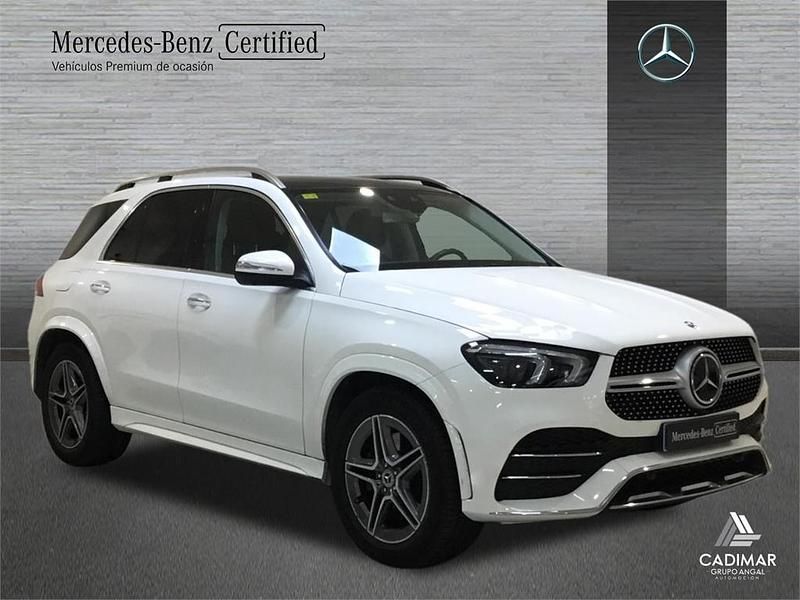 Usado Mercedes GLE350 AMG line 272 CV (200 kW) 2020 Blanco polar SUV