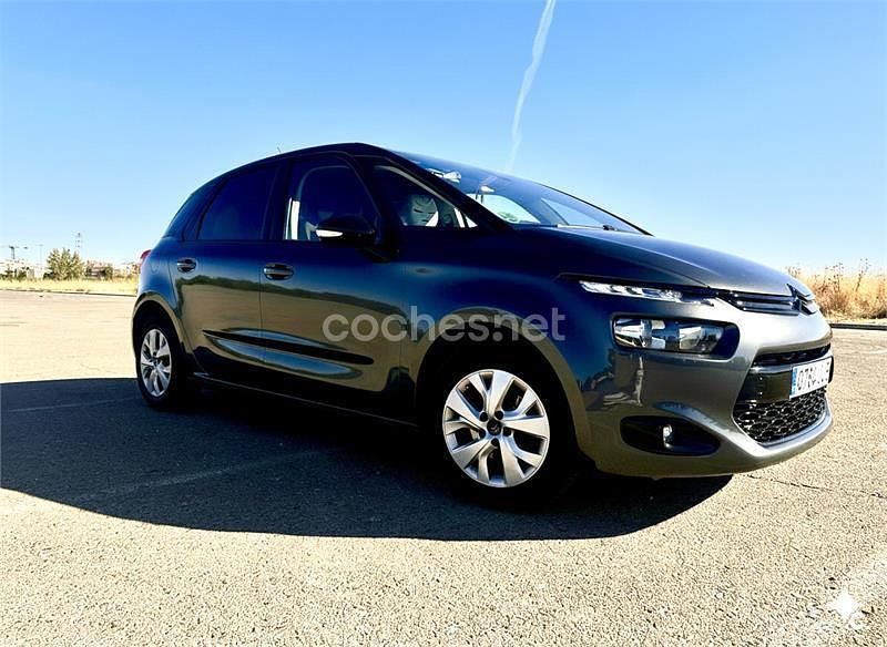 Usado Citroën C4 Picasso PureTech 130 CV (95 kW) 2015 Gris / plata Monovolumen