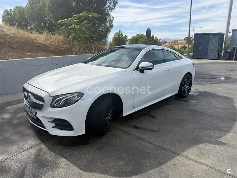Usado Mercedes E220 194 CV (142 kW) 2018 Blanco Coupe