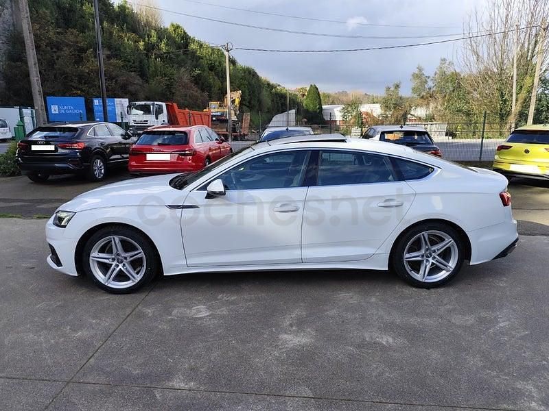 Usado Audi A5 Sportback 163 CV (119 kW) 2020 Blanco Utilitario