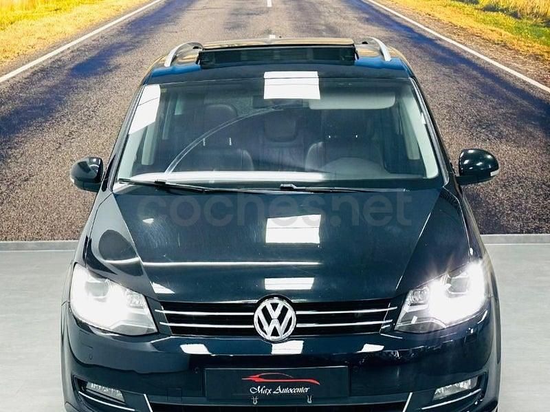 Usado VW Sharan Sport 140 CV (102 kW) 2013 Negro Monovolumen
