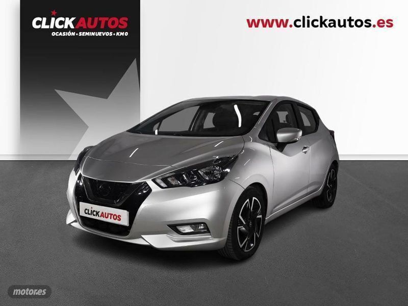 Plateado Usado 2021 Nissan Micra Acenta Utilitario | 11.750 € (Precio justo) - Imagen 1/4