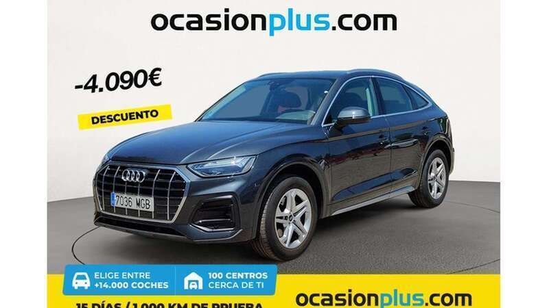 Gris Usado 2023 Audi Q5 Sportback Advanced SUV | 40.900 € (Super precio) - Imagen 1/4