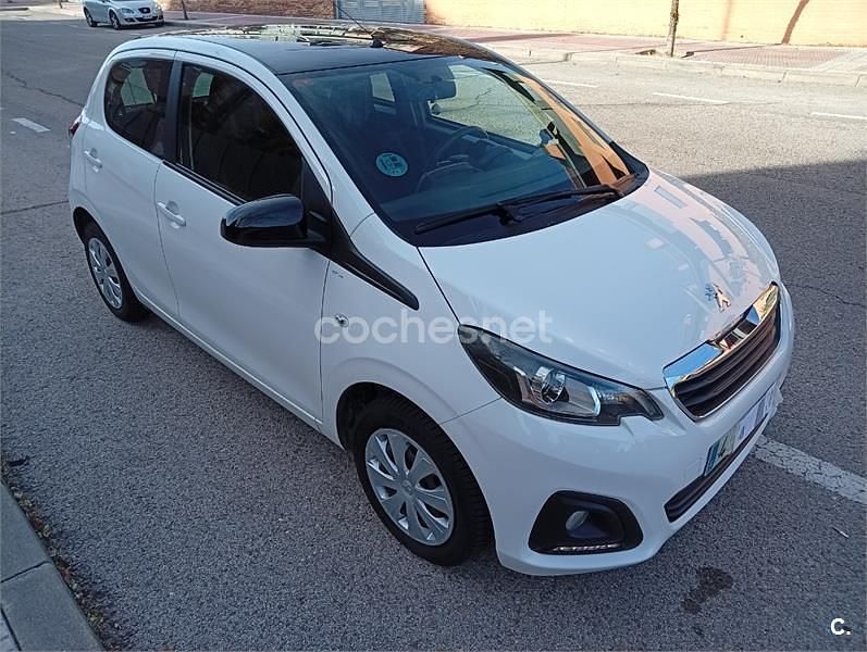 Usado Peugeot 108 Active 72 CV (52 kW) 2019 Blanco Berlina
