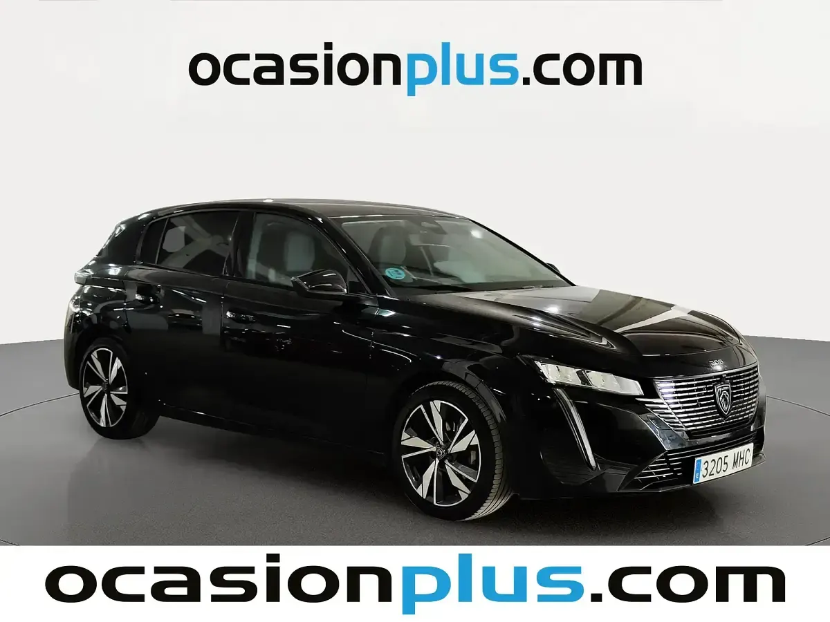 Usado Peugeot 308 Allure 130 CV (95 kW) 2023 Negro