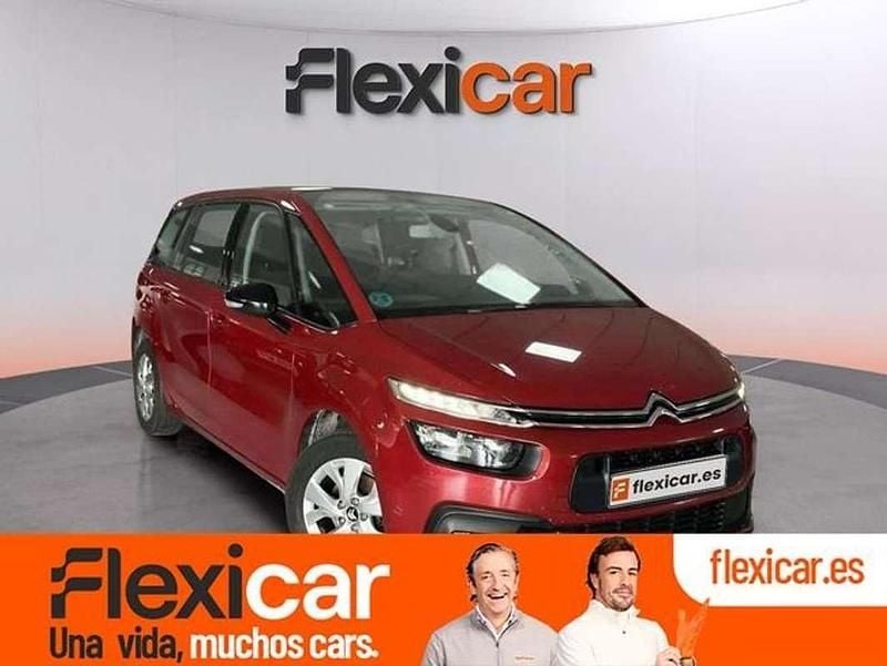 Rojo Usado 2021 Citroën C4 PureTech Monovolumen | 11.270 € (Precio justo) - Imagen 1/4