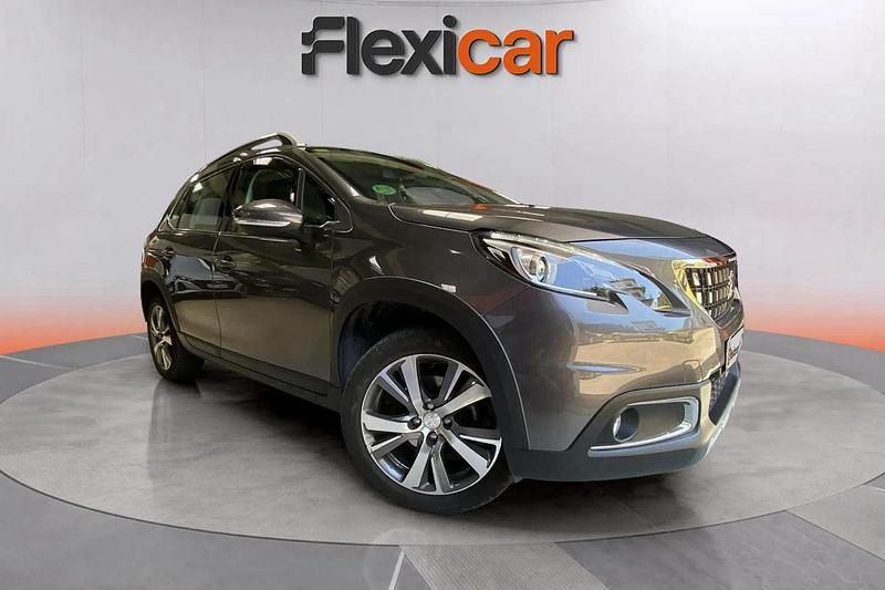 Gris Usado 2018 Peugeot 2008 Allure+ SUV | 12.590 € (Precio justo) - Imagen 1/4